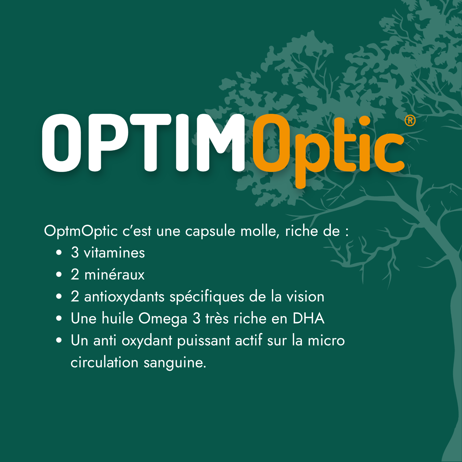 OptimOptic・Les nutriments de votre vision